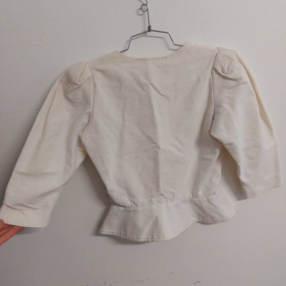 Vintage 80's Yves Saint Laurent Rive Gauche Blouse - Picture 4 of 5